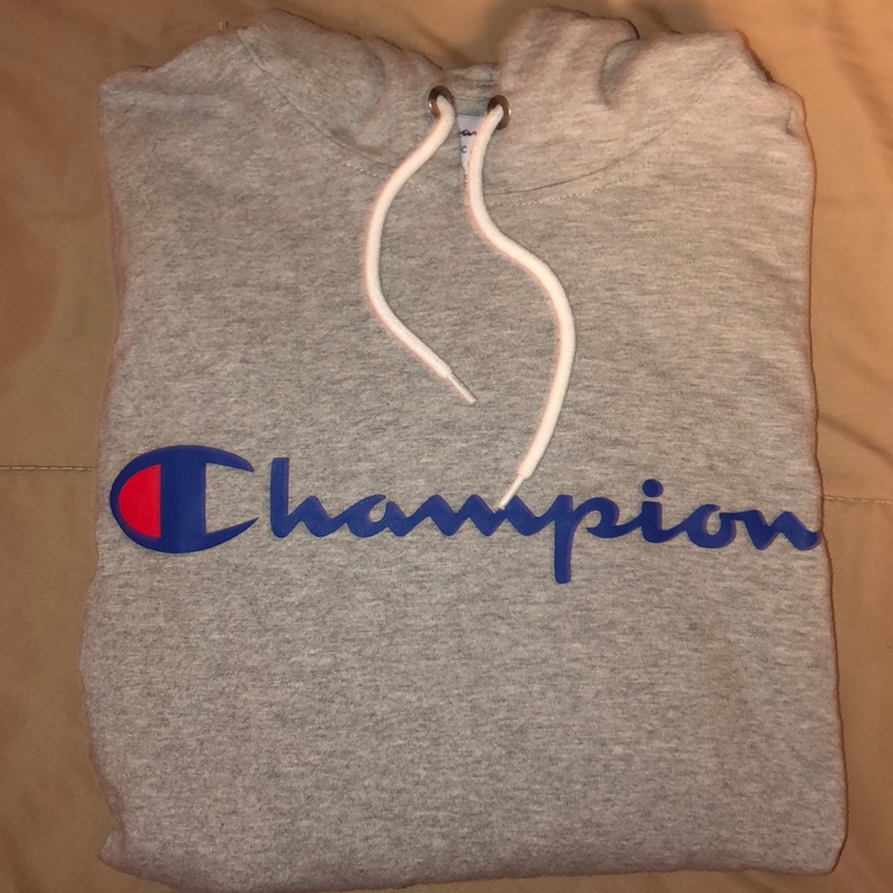 COPY - Grey champion hoodie!!